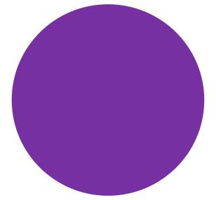 A purple circle.